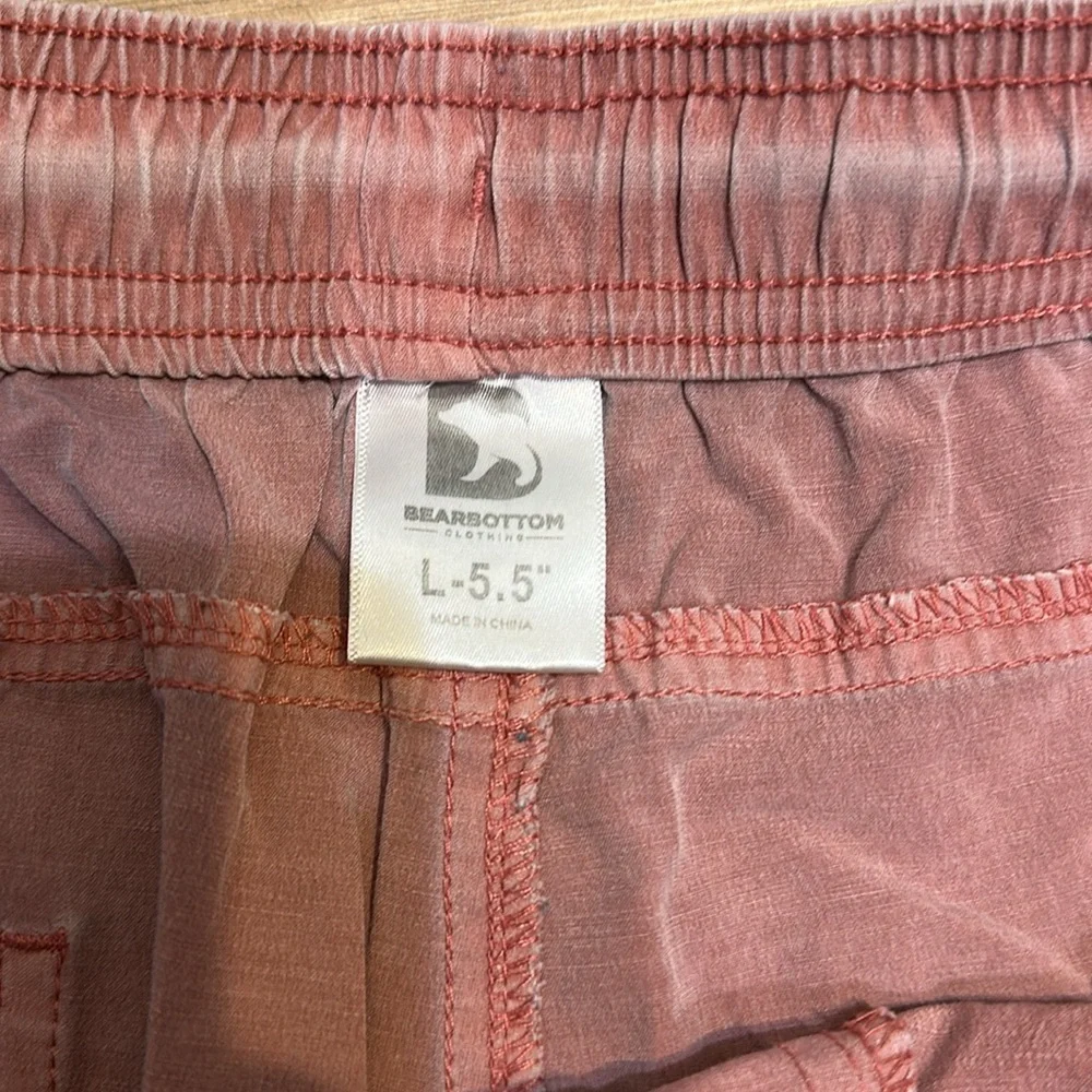 Men's Casual Drawstring Shorts - Dusty Rose